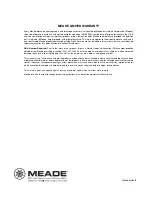 Preview for 74 page of Meade RCX400 Instruction Manual