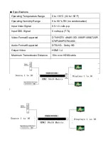 Preview for 10 page of Mealink HDMX0009M1 Operating Instructions Manual