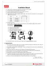 Preview for 2 page of Mean Well DR-15-12 Installation Manual