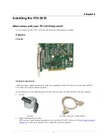 Preview for 9 page of Measurement Computing PCI-2515 User Manual