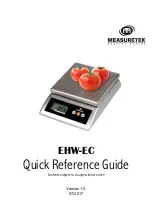 Measuretek EHW-EC Series Quick Reference Manual preview