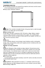 Preview for 16 page of Mebay DC8-D MK Series User Manual