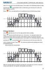 Preview for 20 page of Mebay DC8-D MK Series User Manual