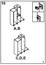 Preview for 9 page of Meblik MODE S3.42 Assembly Instructions Manual