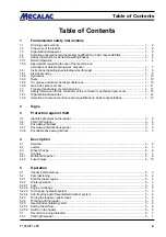 Preview for 5 page of mecalac AF 1050 Operating Instructions Manual