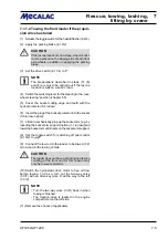 Preview for 65 page of mecalac AF 1050 Operating Instructions Manual