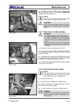 Preview for 83 page of mecalac AF 1050 Operating Instructions Manual