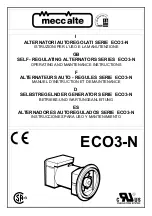 Preview for 1 page of Mecc Alte ECO3-1LN Operating And Maintenance Instructions Manual