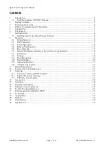 Preview for 2 page of MedChip Solutions SpiroConnect Operator'S Manual