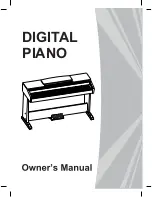 Preview for 1 page of Medeli DP250 Owner'S Manual