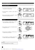 Preview for 19 page of Medeli DP268 User Manual