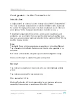 Preview for 4 page of medemagroup Mini Crosser Nordic Quick Manual