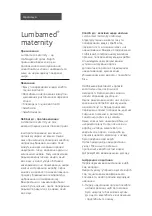 Preview for 26 page of medi Lumbamed maternity Instructions For Use Manual