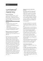 Preview for 34 page of medi Lumbamed maternity Instructions For Use Manual