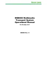 Preview for 3 page of Media Links MD8000 Series Operational Manual