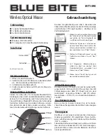 Preview for 3 page of media-tech MT1090 BLUE BITE Instruction Manual