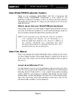 Preview for 5 page of MediaFORM AP 1301 Operator'S Manual