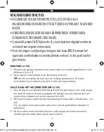 Preview for 15 page of MediaShop Hurricane Windshield Wizard Instructions For Use Manual