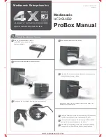 MediaSonic HF2-SU2S2 ProBox Quick Installation Manual preview