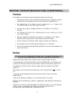 Preview for 27 page of Mediclinics M14A-UL Installation And Operating Manual