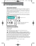 Preview for 14 page of Medifit MD-611 User Manual