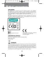 Preview for 26 page of Medifit MD-611 User Manual