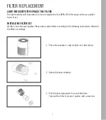 Preview for 7 page of Medify Air MA-22 Instruction Manual And  Warranty Information