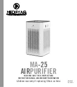 Medify Air MA-25 Instruction Manual And  Warranty Information preview