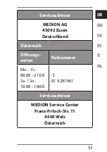 Preview for 52 page of Medion LIFE S62010 User Manual