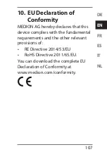 Preview for 106 page of Medion LIFE S62010 User Manual