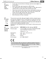 Preview for 17 page of Medisana AC 855 Instruction Manual