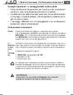 Preview for 29 page of Medisana AC 855 Instruction Manual