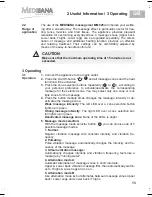 Preview for 19 page of Medisana MM 825 User Manual