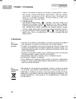 Preview for 68 page of Medisana MM 825 User Manual