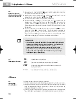 Preview for 40 page of Medisana PSM 40446 Instruction Manual