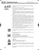 Preview for 80 page of Medisana PSM 40446 Instruction Manual