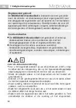 Preview for 42 page of Medisana VibrationBall Instruction Manual