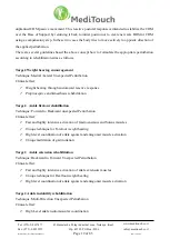 Preview for 19 page of MediTouch BalanceTutor BT100 User Manual