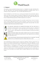 Preview for 4 page of MediTouch BalanceTutor Service Manual