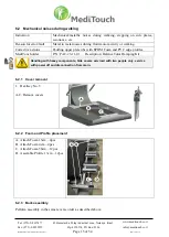 Preview for 15 page of MediTouch BalanceTutor Service Manual