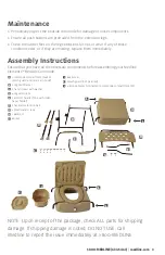 Preview for 3 page of Medline ELEMENTS MDS89664ELMB User Instructions And Warranty