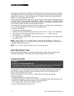 Preview for 22 page of Medtronic Battery Support System 2 Operating Instructions Manual