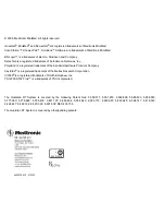 Preview for 2 page of Medtronic Guardian RT MMT-7900 User Manual