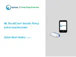 Preview for 1 page of Medtrum A6 TouchCare Quick Start Manual