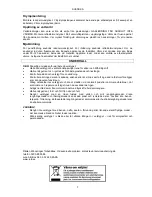 Preview for 7 page of Meec 051-014 Operating Instructions Manual