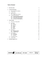 Preview for 3 page of MEERSTETTER LTR-1200 User Manual