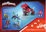 Preview for 24 page of Mega Construx Saban's Power Rangers T-Rex Zord DPK75 Assembly Instructions Manual