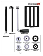 Preview for 5 page of Mega Slam Hoops Pro Gym 72 Installation And Owner'S Instructions