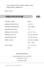 Preview for 18 page of MegaChef MC-1000 Instruction Booklet