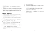 Preview for 3 page of MegaChef MC-2012B User Manual